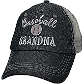 Cocomo Soul Womens Baseball Grandma Hat | Baseball Grandma Cap | Grandma Gift 218 Dark Grey