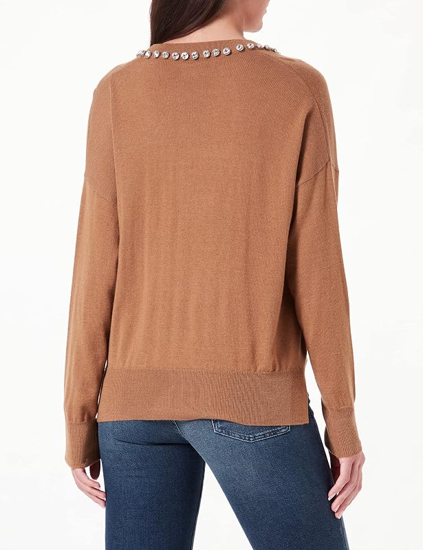 Dk1460 Maglione, 989 Marrone, S Donna