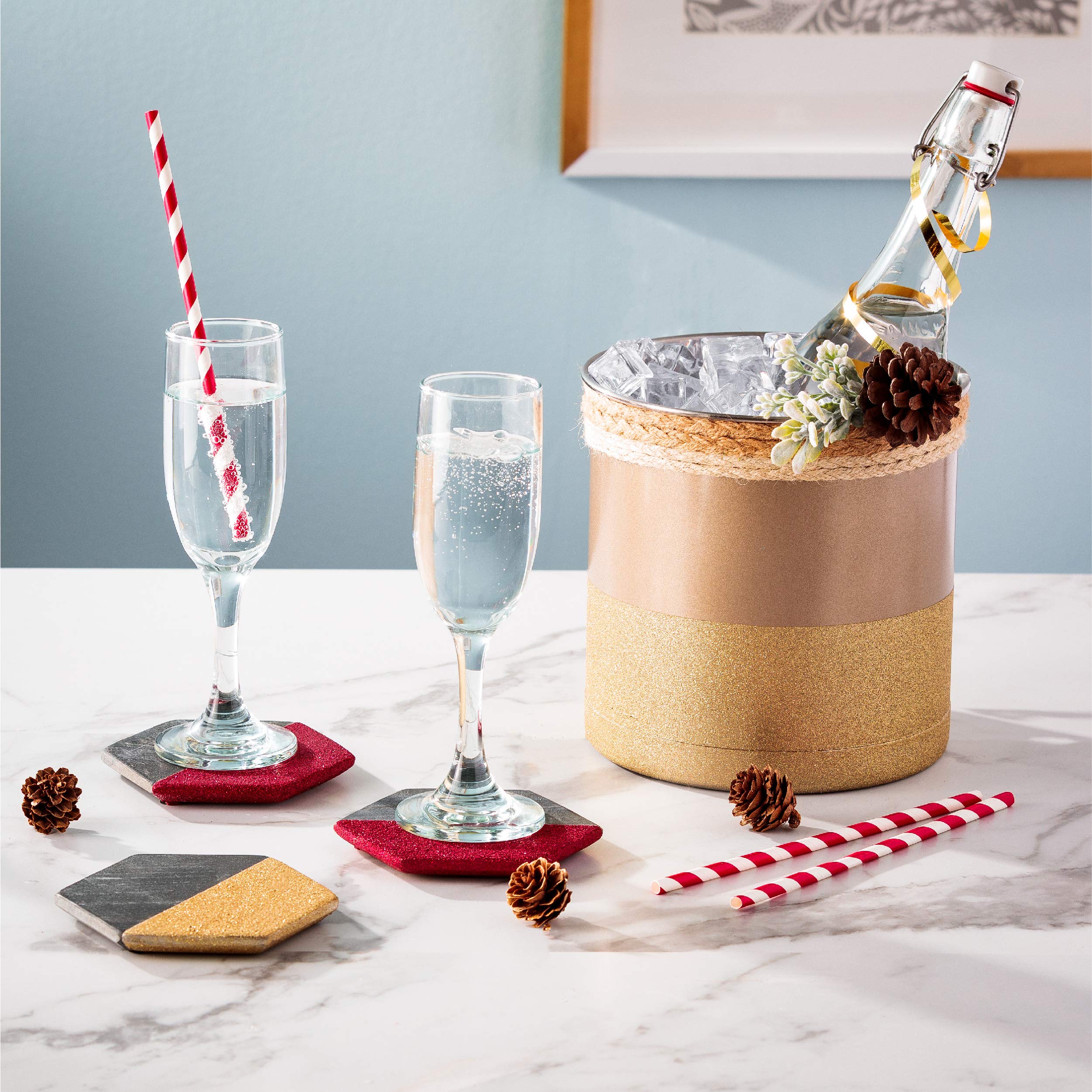 Krylon K03801A00 Glitter Blast Glitter Spray Paint for Craft Projects