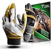 POISON SCORPION Dirt Bike Gloves, Motorcycle Gloves for Men Women Outdoor Sports Full Finger Gold M fit Motocross MX BMX MTB ATV UTV Mountain Bicycle Cycling Biking Riding