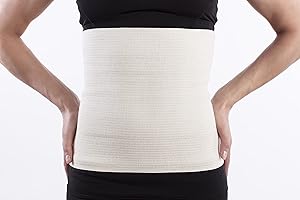 SG TRAINING FIT #1 Sport Pro Wool Cotton Warming Belt Relieves Back Pain Supports Lumbar and Muscles Optimal Compression for Men and Women. (3, Off White)