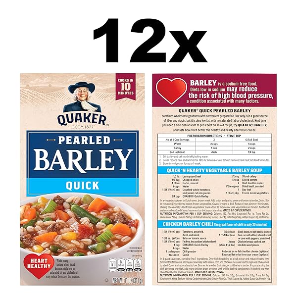 QUAKER QUICK BARLEY, 11 OUNCE