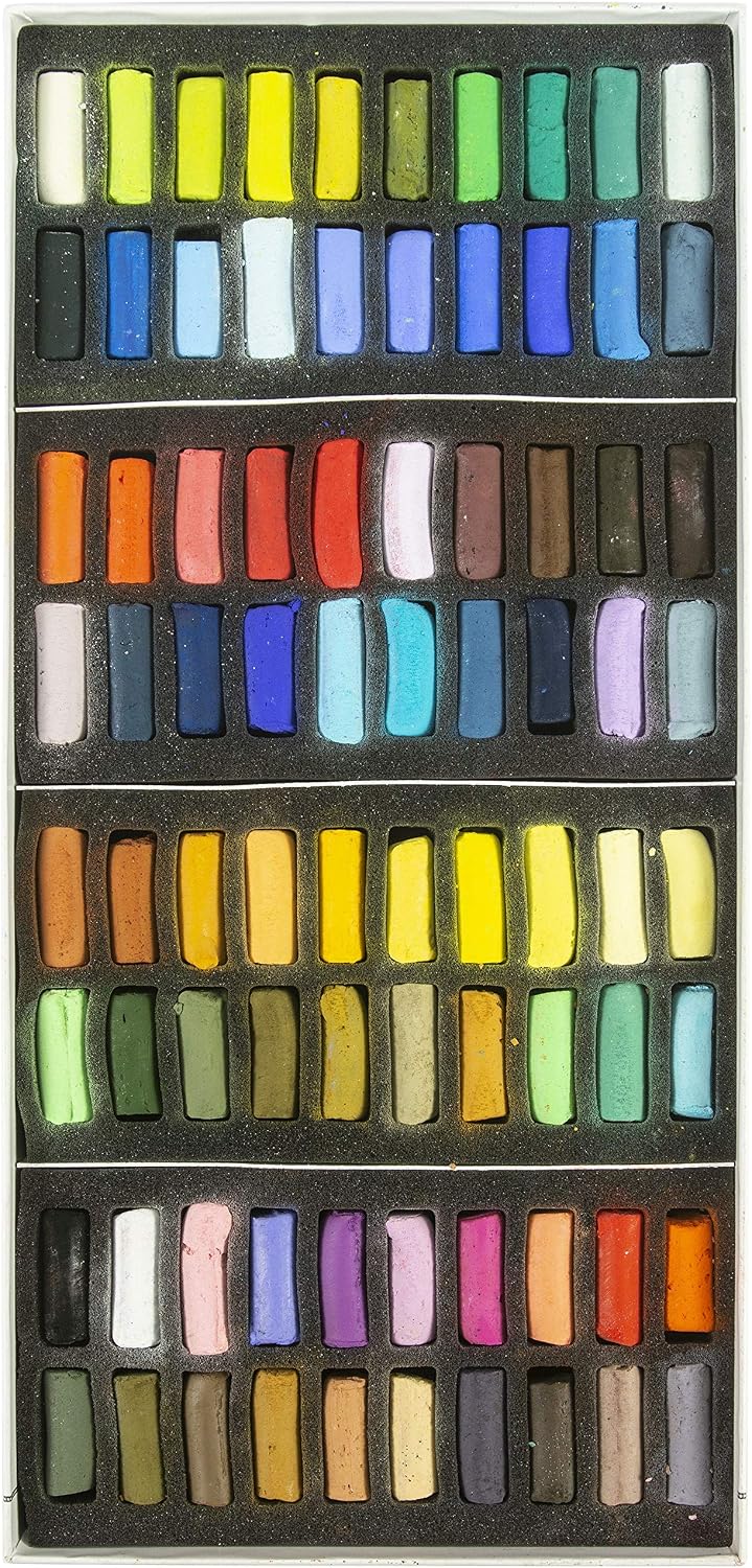 Sennelier Pastels Soft Half ST PKG, 80 Count (Pack of 1), multicolor - Image 5