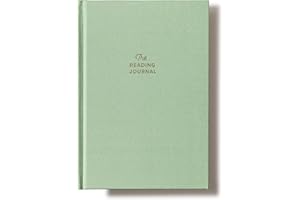 KUNITSA CO. The Reading Journal - 52 reviews. Book Journal for Book Lovers & Readers. Review and Track Your Reading (Green)