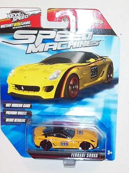 hot wheels ferrari 599xx speed machines