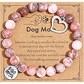 Jewdreamer Dog Mom Gifts for Women, Dogs Lover Gifts for Women, Dog Mom Bracelet Christmas Birthday Mothers Day Gift