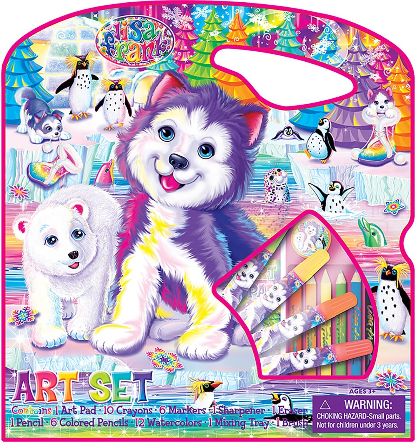 Bendon Artistic Studios Lisa Frank Large Art Case
