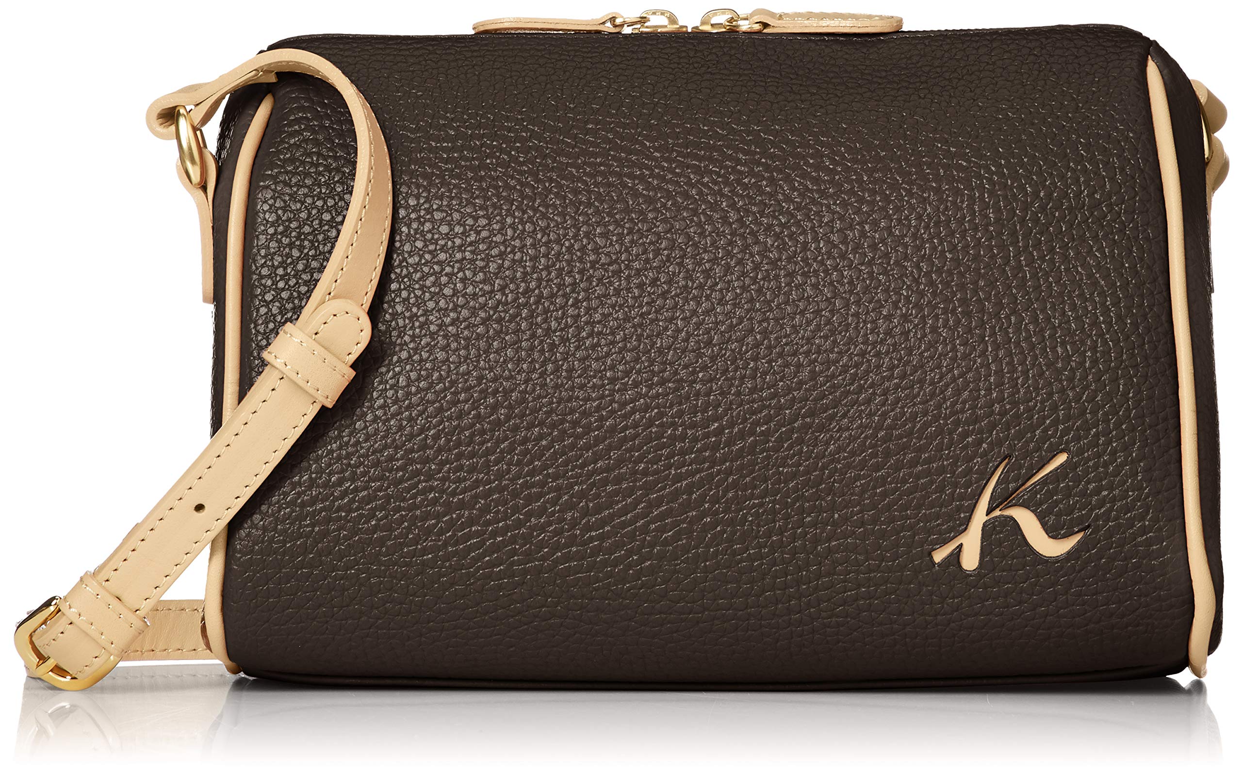 [キタムラ] 斜め掛け ショルダーバッグ R-0613 チョコ/ベージュ [茶色] 62501商品画像