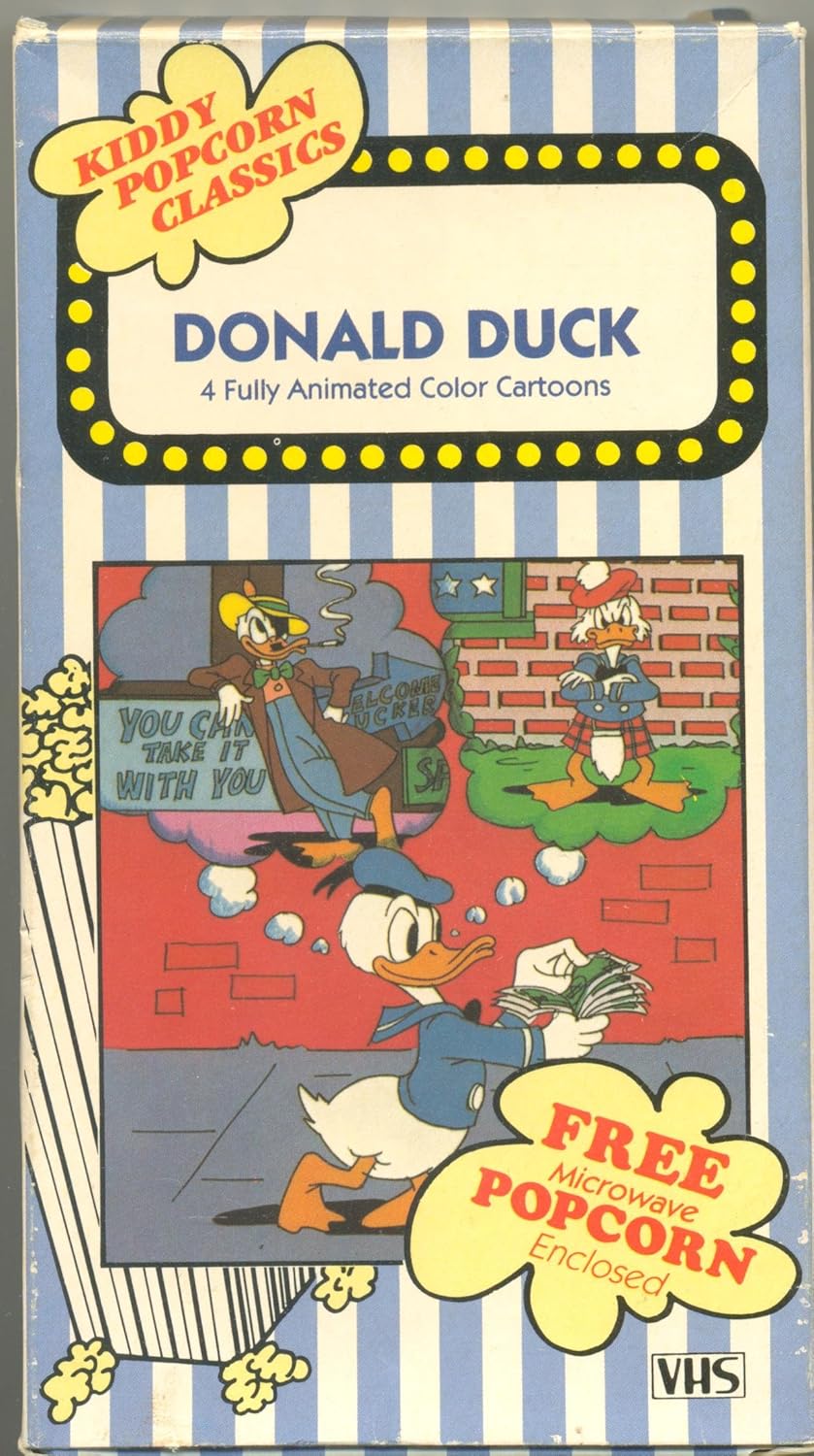 Kiddy Popcorn Classics Donald Duck Movies & TV