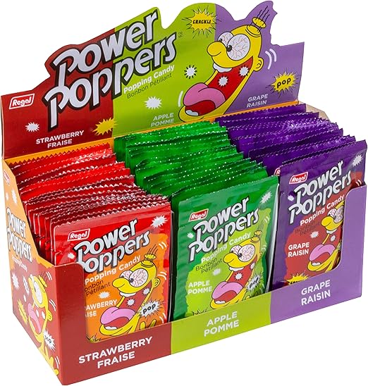 Regal Power Poppers Exploding Candy, 48 Count Amazon.ca Grocery