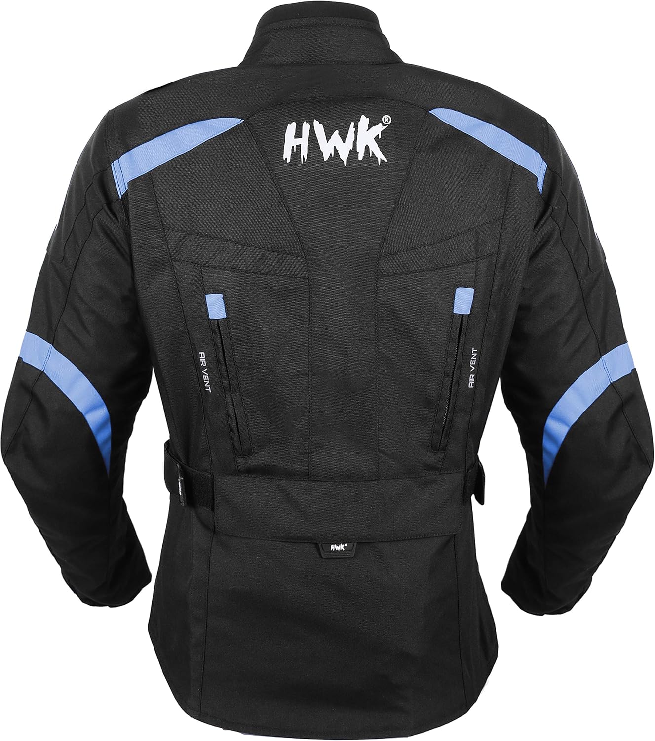 Women's Motorcycle Jacket For Women Stunt Adventure Waterproof Rain Jackets CE Armored Stella (Sky Blue, XL): Automotive