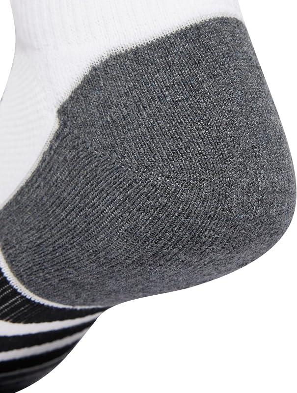 Mixte Performance Climacool Cushioned Low 3P Socks, White/Black, 40-42 — photo 3 sur 5