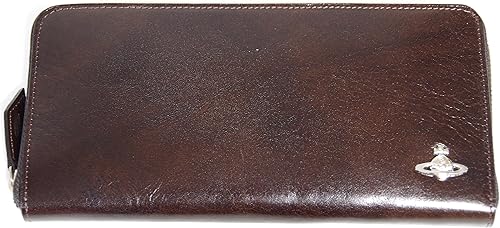 Amazon Vivienne Westwood Man ヴィヴィアンウエストウッド マン メンズ 長財布 ラウンドファスナー ダークブラウン 新品正規品 並行輸入品 Vivienne Westwood ヴィヴィアンウエストウッド 財布