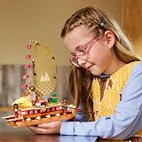LEGO Disney Moana’s Adventure Canoe 43270 Buildable Boat with Textile Sail 4 view 9