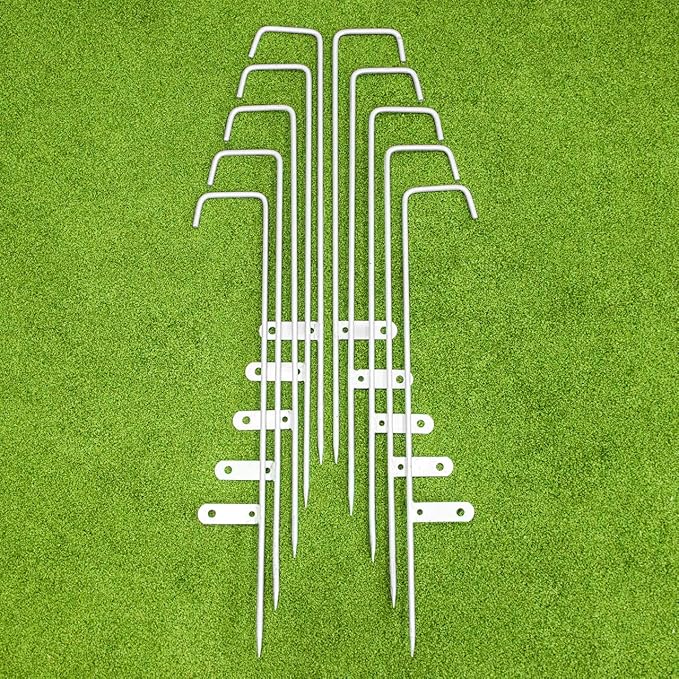 Line Marking Stakes [10 Pack] Survey Stakes for Sports