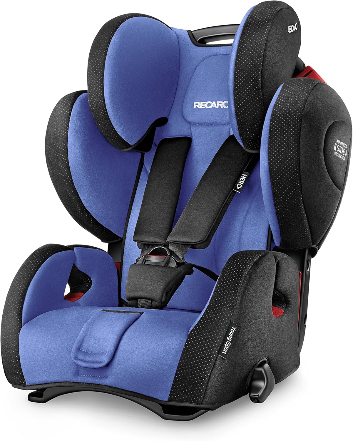 RECARO Young Sport Hero Car Seat (Group 1/2/3, Saphir