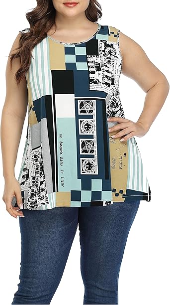 plus size tank tops amazon