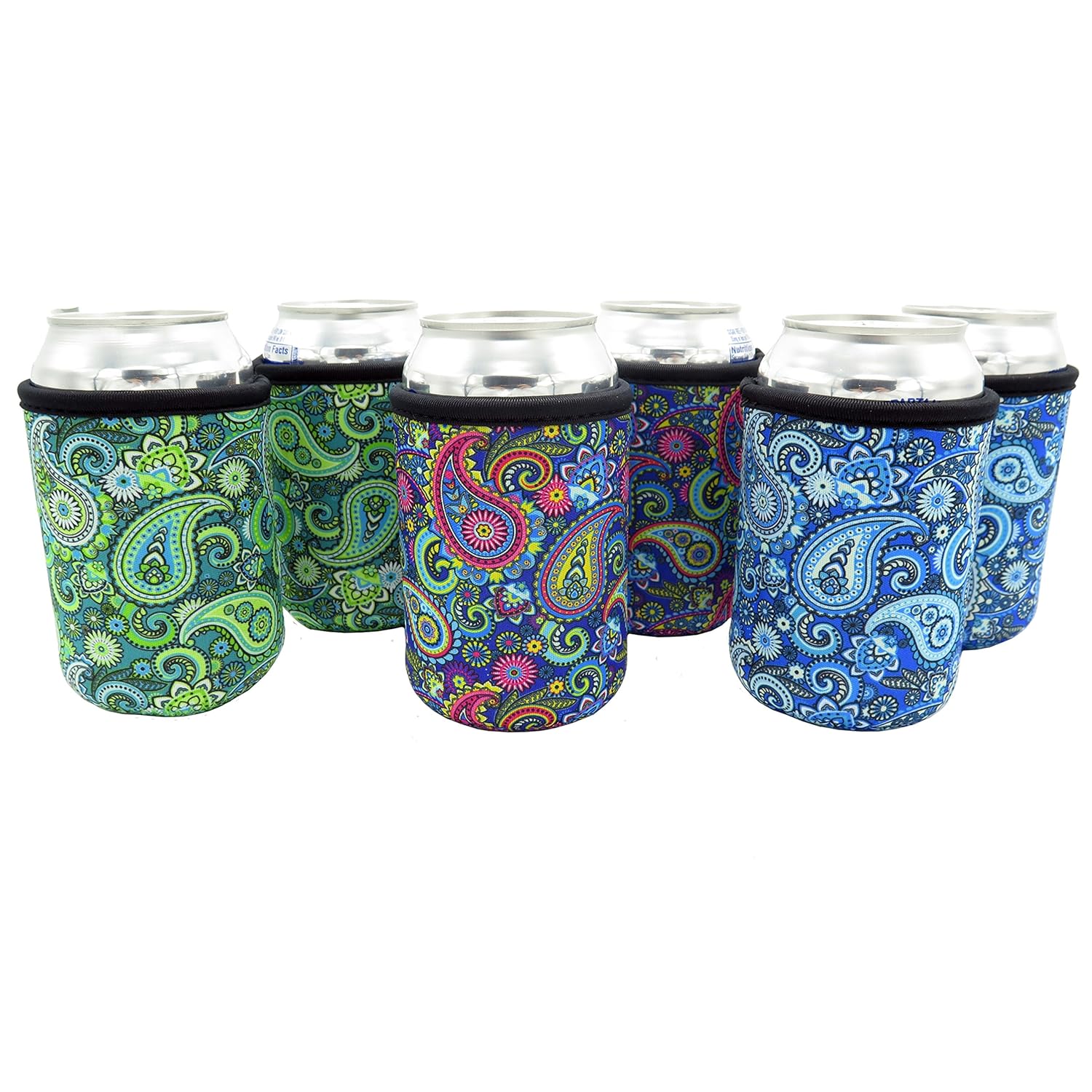 Beer Can Sleeves Set of 6 Can Sleeves Extra Thick