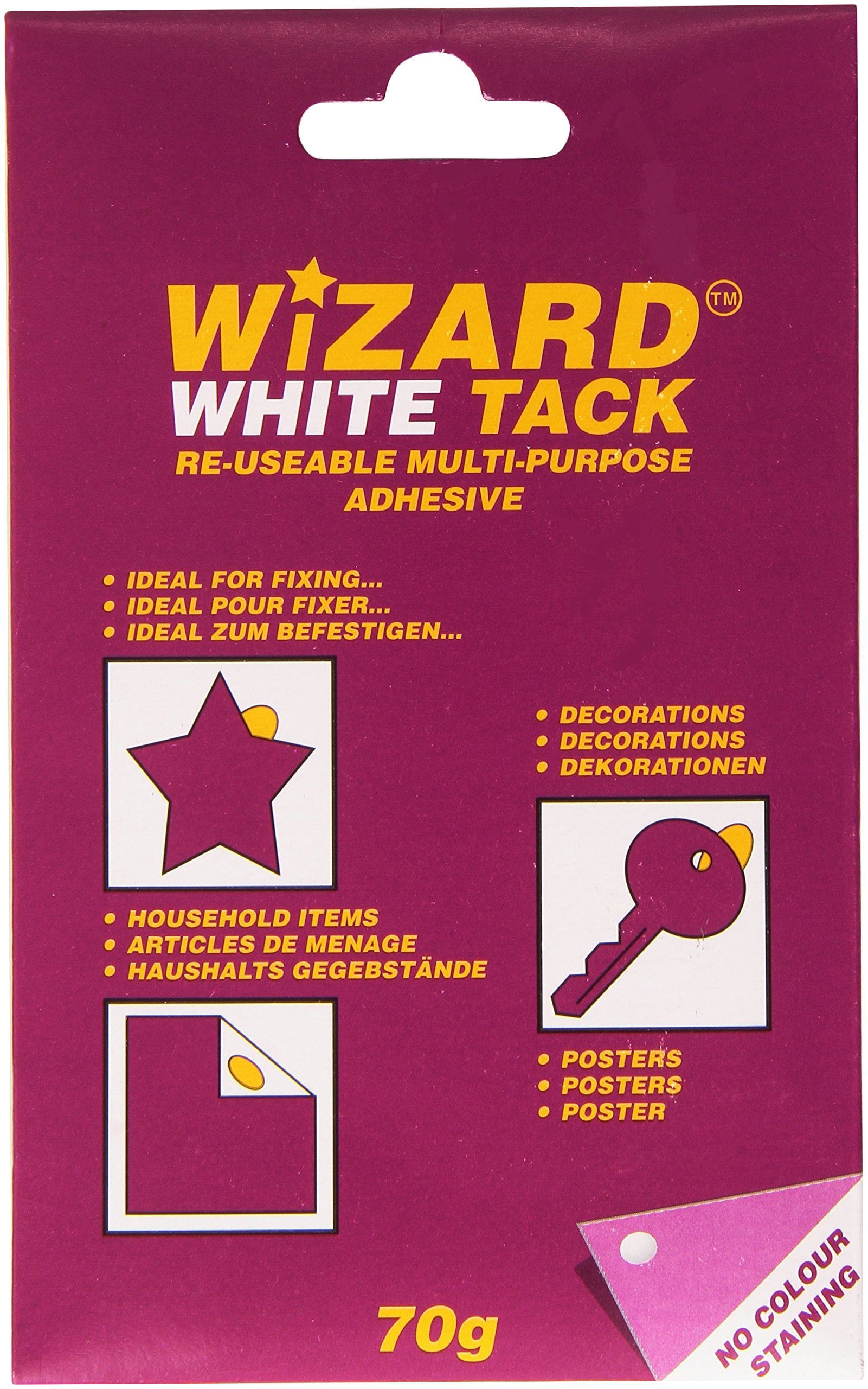 Hainenko TS-170001 Tack, 70g, White