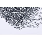 1000pcs/ Pack Wedding Table Acrylic Diamond Scatter Crystals Confetti Acrylic Gems Vase Fillers Rhinestones for Wedding, Bridal Shower, Vase Beads Decorations (12mm, Gray)