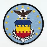 20th Tactical Fighter Wing (20 TFW), 4in, Iron On Patch