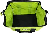 RYOBI Green Contractor Bag Wide Mouth Collapsible Full Top Zipper Cross view 2