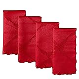 Newbridge Square Napkin, Set of 4 Napkins, Ribbons