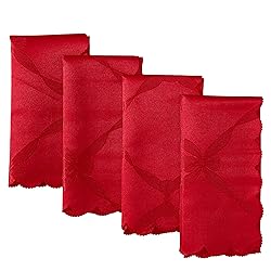 Newbridge Square Napkin, Set of 4 Napkins, Ribbons