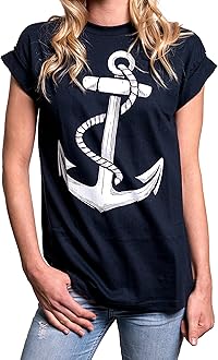 plus size anchor top