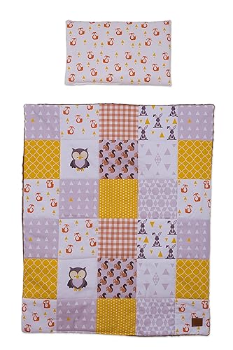 Bedding Set For Newborn Baby Blanket And Pillow Baby Quilt With