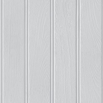 Arthouse Tongue & Groove Effect Wallpaper Grey Wood Grain 53cm x 10.05m