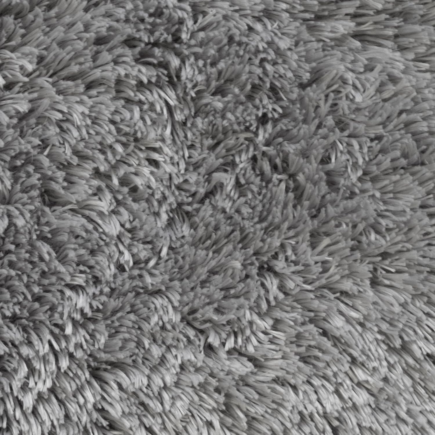 Amazon Com Sweet Home Collection Ultra Soft Faux Fur Shag Non Skid Bath Mat Rug 2 Piece Set 17 X 24 20 X 32 Gray Home Kitchen