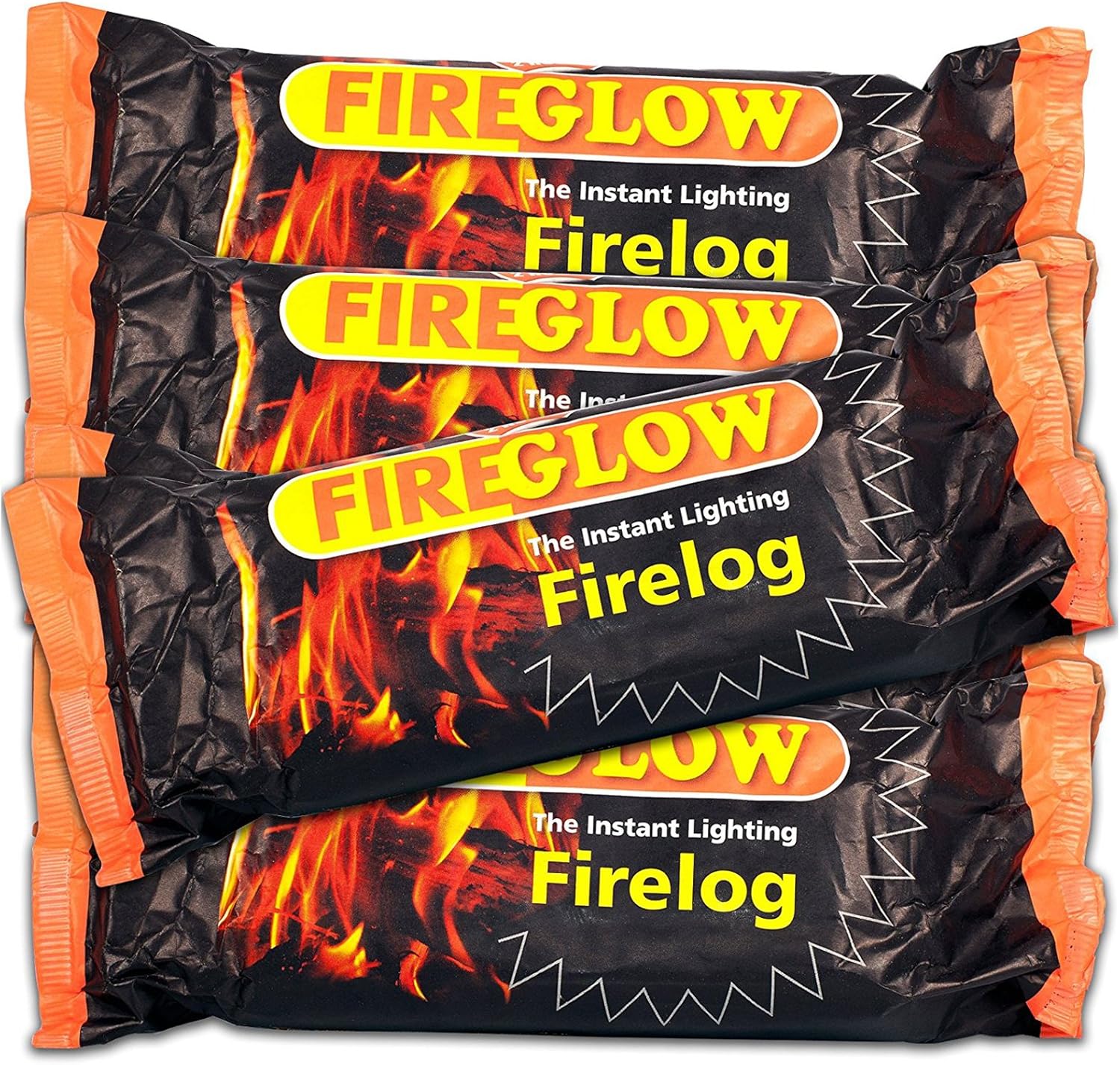 FIREGLOW 15 x The Instant Lighting Firelog 700g Burns for up to 90 Minutes Amazon.co.uk FIREGLOW 15 x The Instant Lighting Firelog 700g Burns for up to 90 Minutes Amazon.co.uk