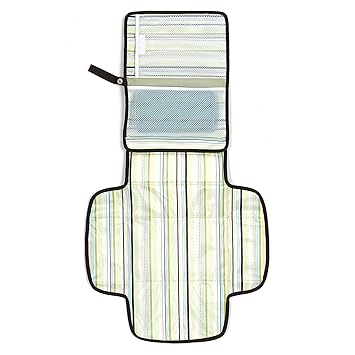 travel changing mat with wipes case