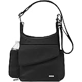 Travelon Anti-Theft Classic Messenger Bag, Black, One Size