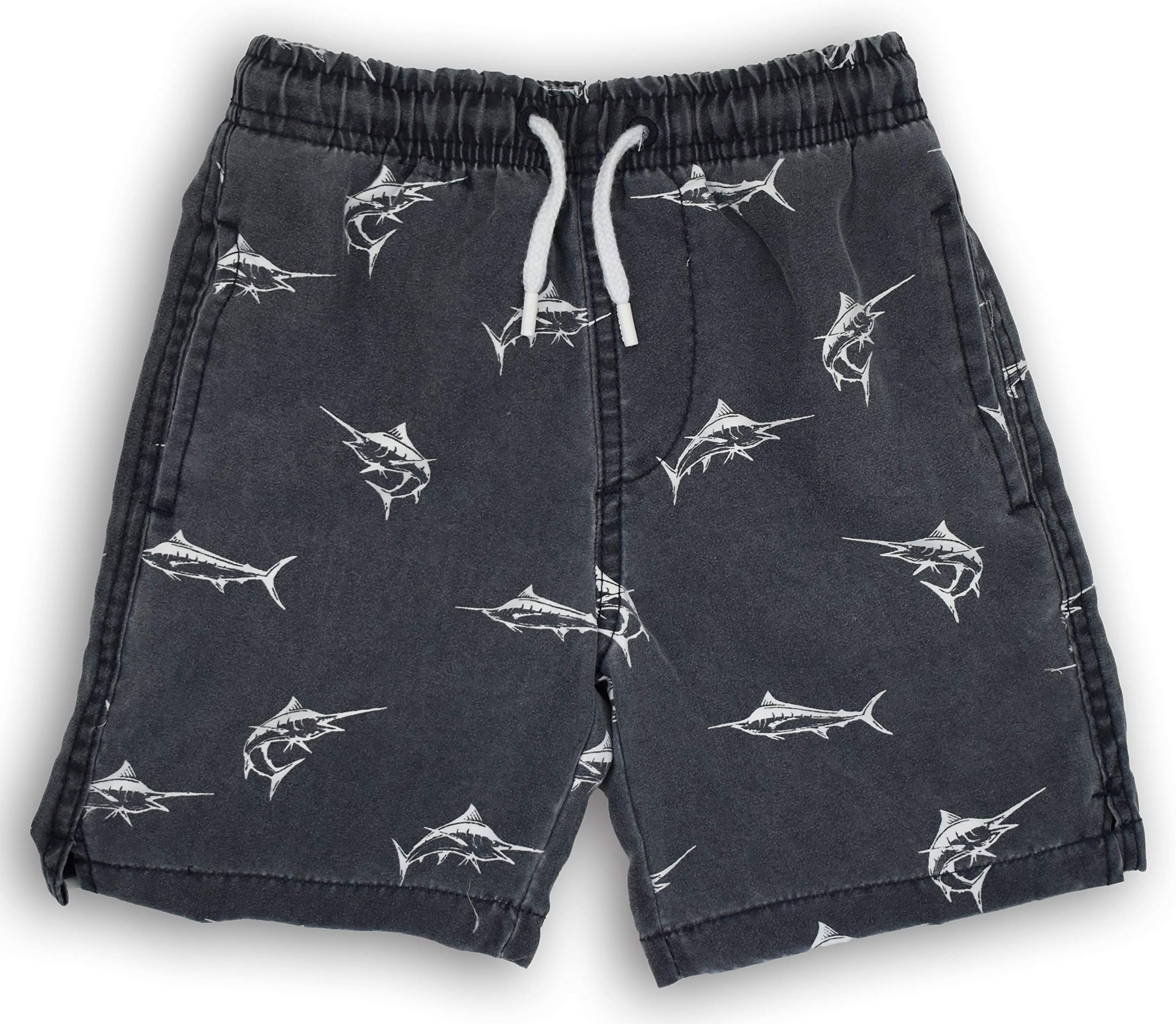 INGEAR Little Boys Quick Dry Beach Board Shorts Kids Swim Trunk Swimsuit Beach Shorts Swim Trunk for Boys
