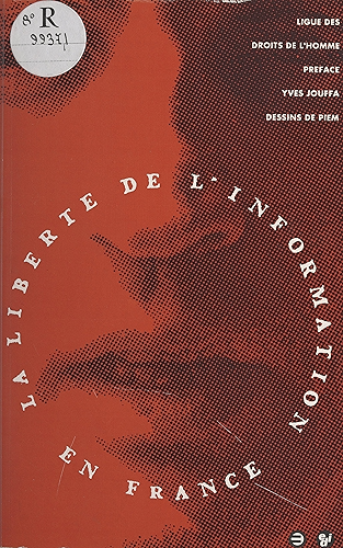 Download La liberté de l'information en France (Social Eco) PDF