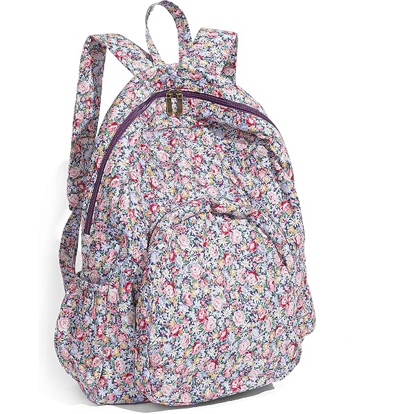 Amazon.com: Retro Flowers Stylish Backpack With Adjustable  display picture 1