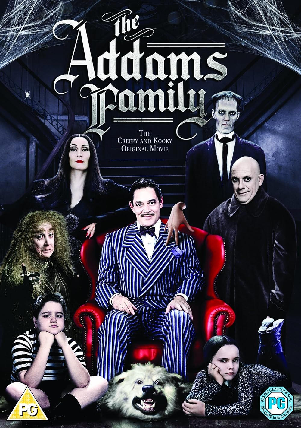 MGM The Addams Family 1991 DVD Movie starring Raul Julia Anjelica Huston