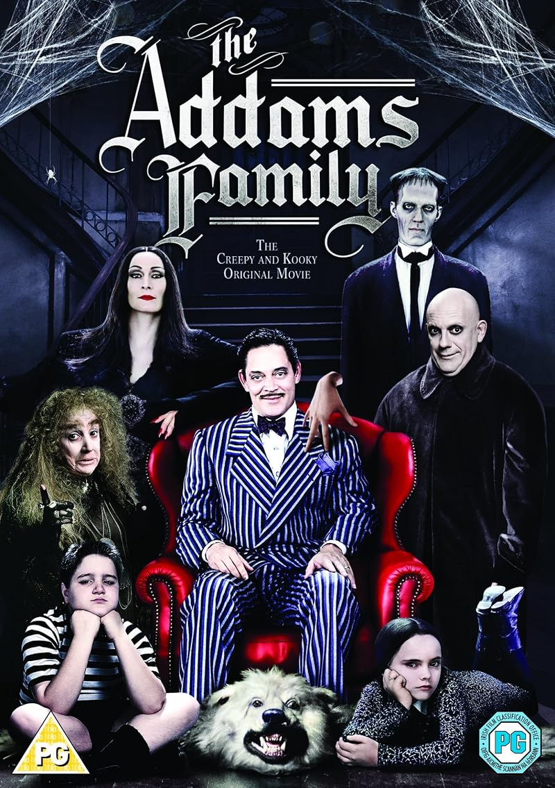 MGM The Addams Family 1991 DVD Movie starring Raul Julia Anjelica Huston