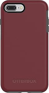 OtterBox SYMMETRY SERIES Case for iPhone 8 PLUS & iPhone 7 PLUS (ONLY) - Retail Packaging - FINE PORT (CORDOVAN/SLATE GREY)