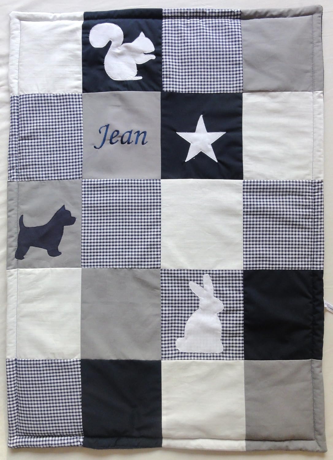 Theme Vichy Couverture Bebe Personnalisable Linge De Lit Produits Handmade Zwembaddebeemd Nl