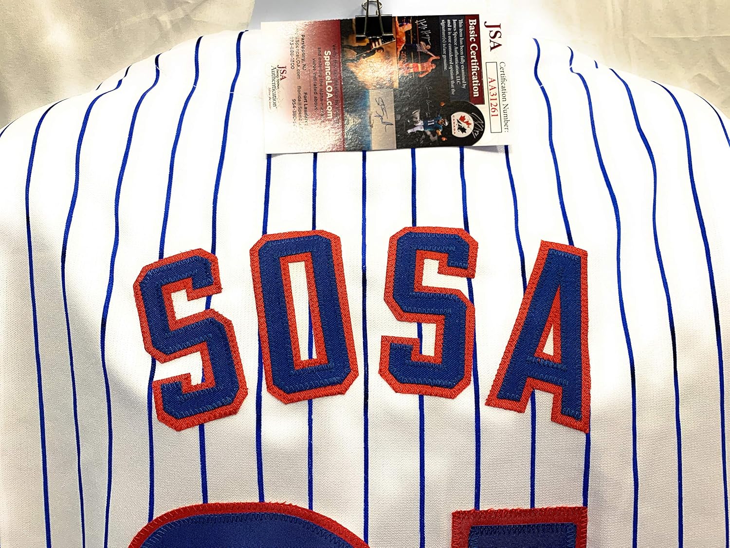 chicago cubs pinstripe jersey