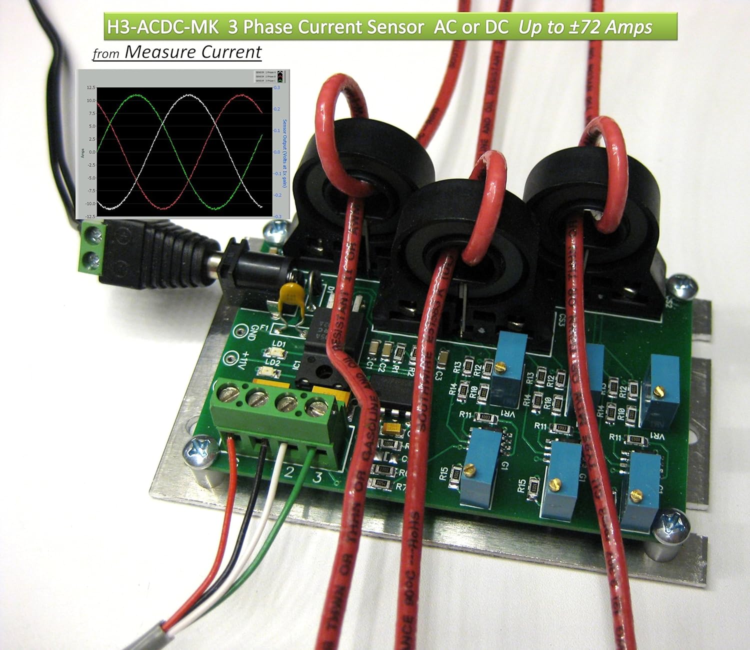 Honeywell CSLA2CD Hall Effect Sensor H3AACDC72MK 3 Way 3 channel
