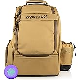 Innova Adventure Pack Disc Golf Backpack – Holds 25 Discs – Includes Mini, Disc Golf Bag