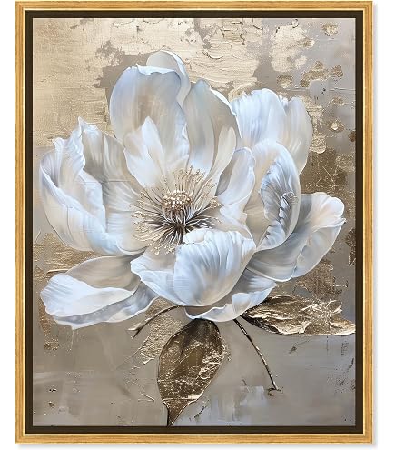 Amazon.com: Art Remedy Athenas Flower Canvas Glamorous Feminine