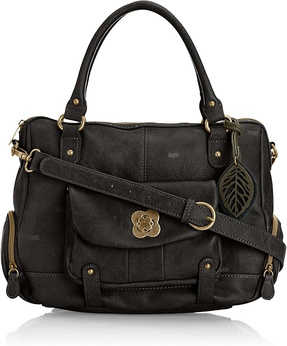 Nica Womens Lulu 2 Shoulder Bag NH5595 Black Amazon.co.uk Shoes & Bags