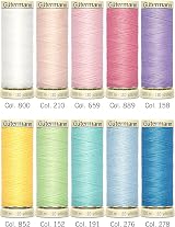 Gütermann creativ Sew-all Thread Set 10 Spools 100 m Pastel Colors view 4