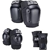 187 Killer Pads Six Pack Pad Set | Protective Gear for Elbows, Knees, and Wrists &ndash; Ideal for Skateboarding, Roller Skating, and Inline Skating