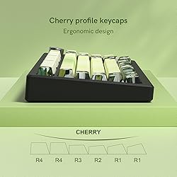 dagaladoo Shine Through keycap Set,Double Shot PBT